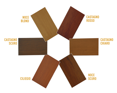 Colorazioni legno