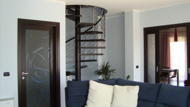 Casa privata scala e porte