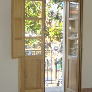 Porta finestra 2 ante con scuretti