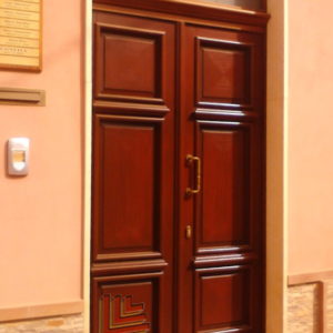 Portone Mod.Quadro con sopraluce
