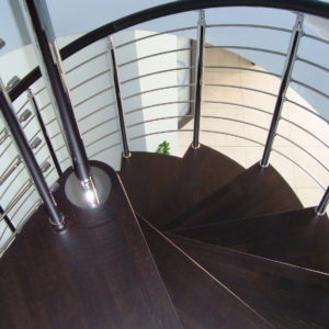 Scala a chiocciola -particolare-