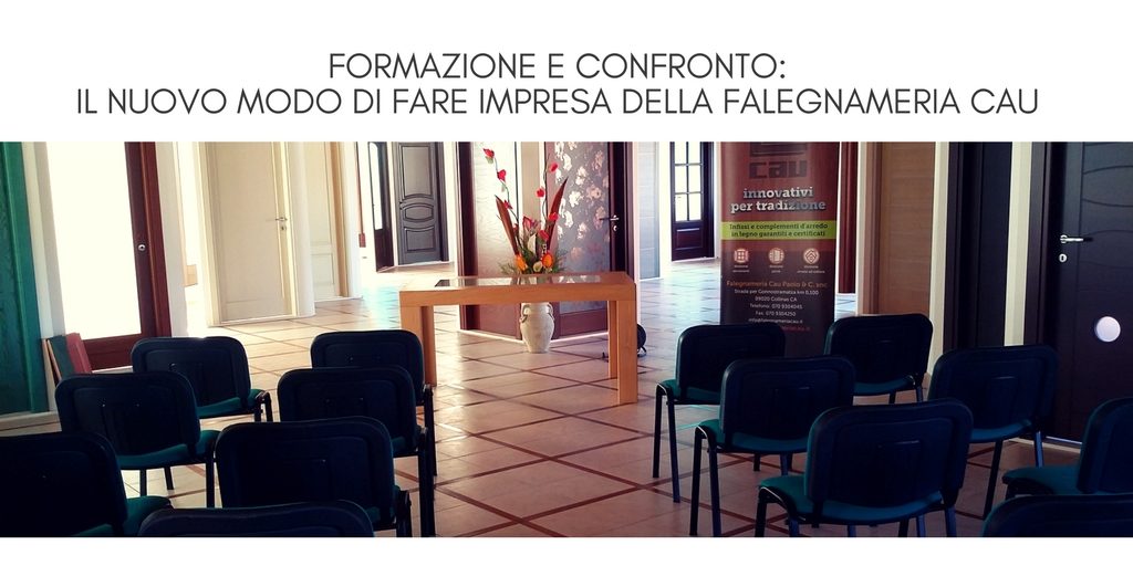 FORMAZIONE E CONFRONTO- IL NUOVO MODO DI FARE IMPRESA