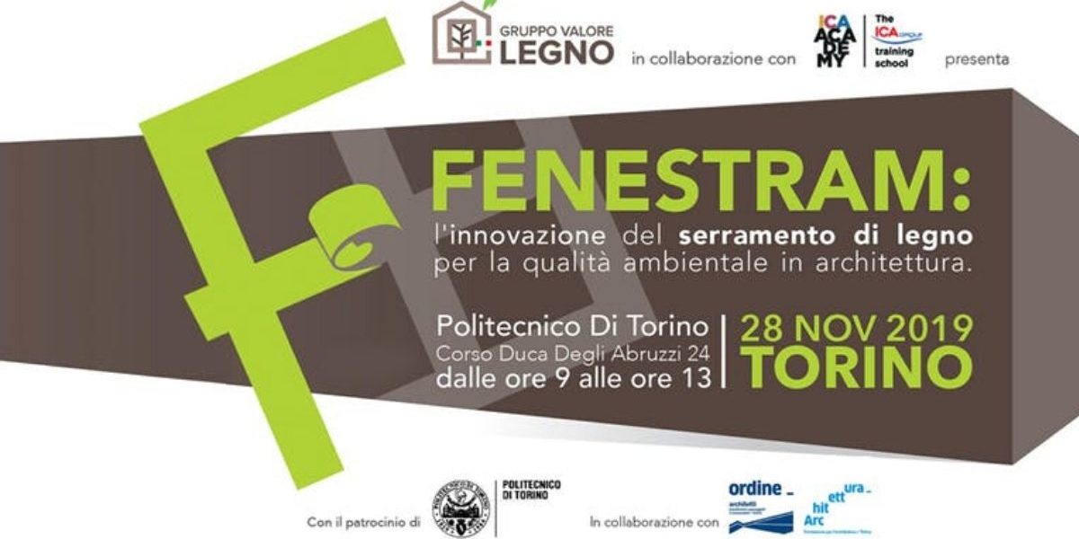 Falegnameria CAU presente al seminario FENESTRAM in programma il 28 novembre a Torinno Falegnameria CAU presente al seminario FENESTRAM in programma il 28 novembre a Torinno