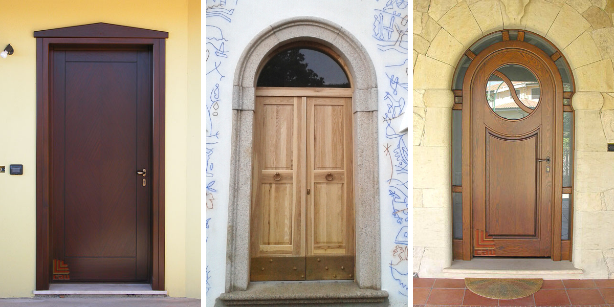 Come scegliere (correttamente) un portoncino d'ingresso in legno