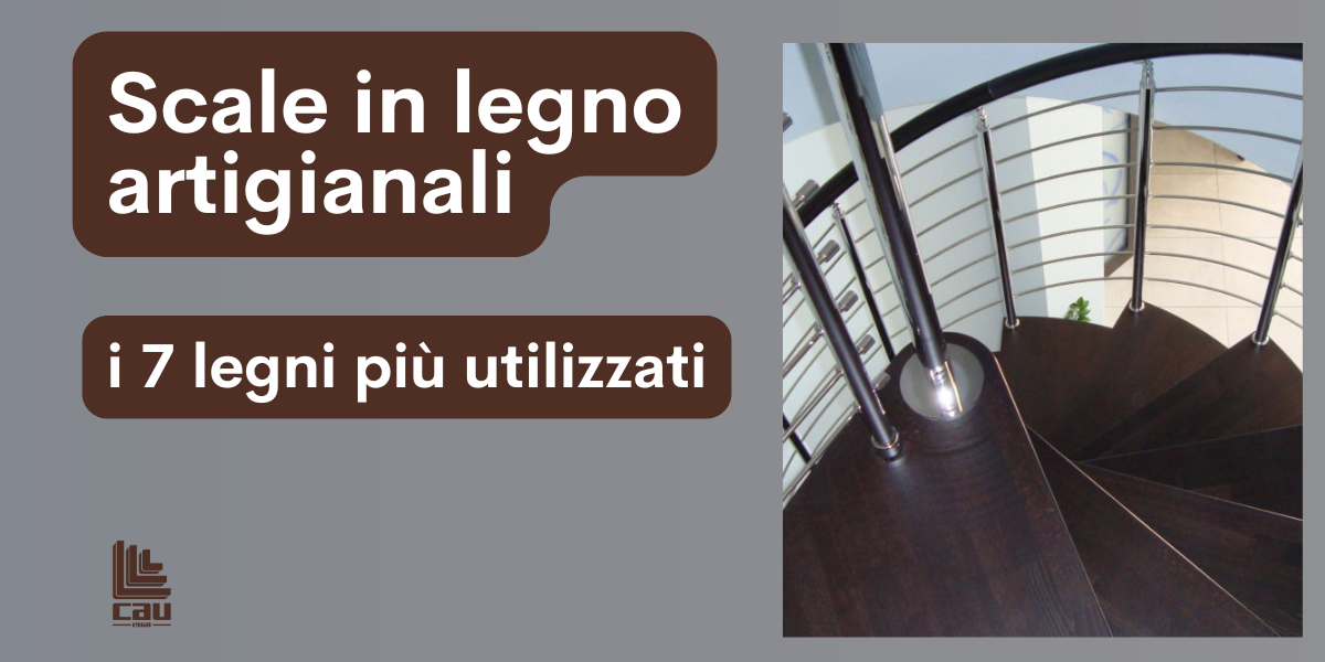 7 legni eccellenti per scale in legno artigianali: eleganza, resistenza e stile su misura per la tua casa