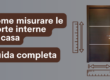 Come misurare le porte interne: la guida completa di Falegnameria Cau