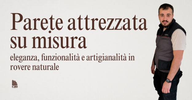 Parete attrezzata su misura: eleganza, funzionalità e artigianalità in rovere naturale Parete attrezzata su misura: eleganza, funzionalità e artigianalità in rovere naturale